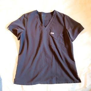 FIGS Caterina One Pocket Charcoal sz Lg